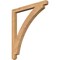 Ekena Millwork Thorton Craftsman Smooth Bracket, Western Red Cedar, 3 1/2"W x 42"D x 48"H BKT04X42X48THR04SWR - alternate 1